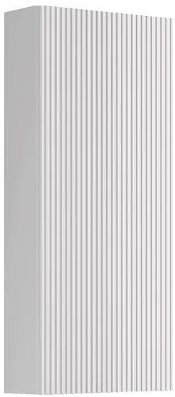 Pensile bagno Opera laccato opaco bianco, 1 anta apertura da sinistra P 17 x L 30 x H 80 cm