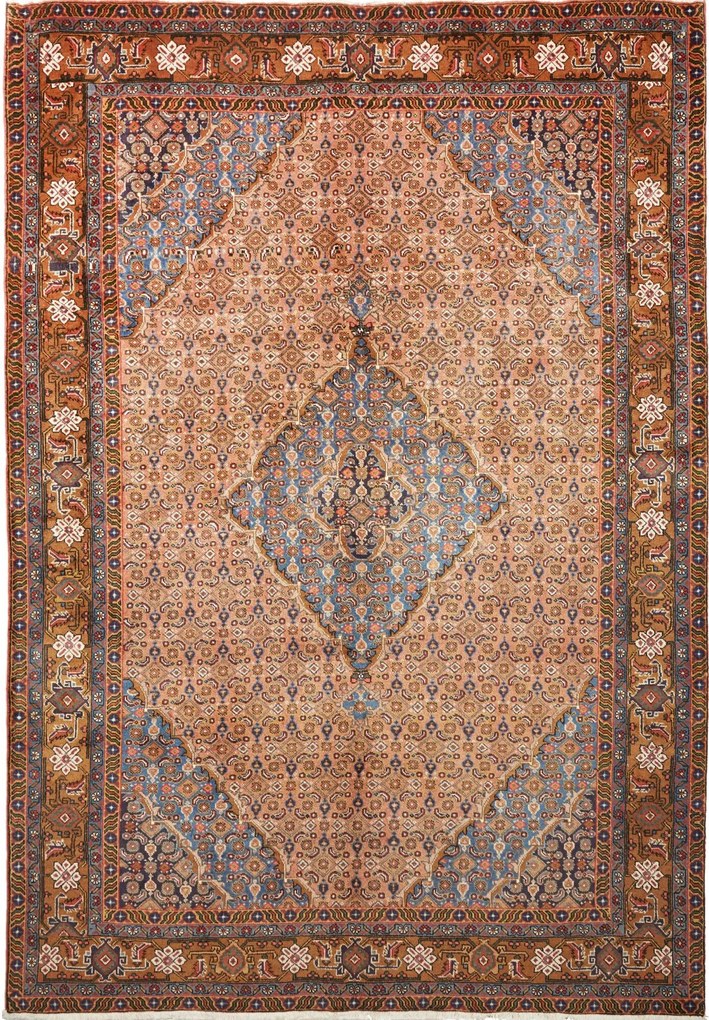 Ardebil Tappeto persiano 200 x 290 Rosso (Iran) Annodato A Mano