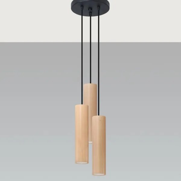 Sollux SL.1012 - Lampadario a sospensione con filo LINO 3xGU10/40W/230V