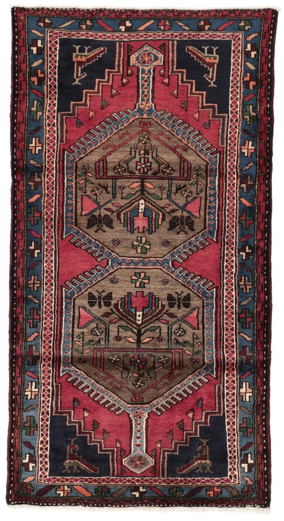 Tappeto persiano 110x210 (Iran) Annodato A Mano