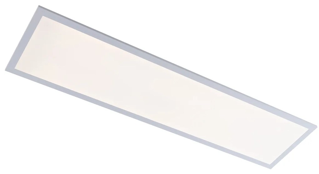 Pannello LED moderno bianco 100 cm incl. LED dimmerato per riscaldare RGB - Gees