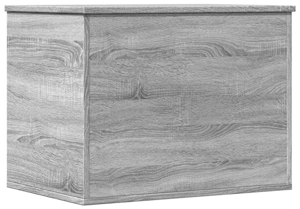 Contenitore grigio sonoma 60x42x46 cm legno multistrato