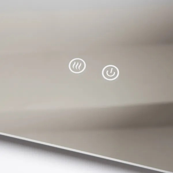 Brilagi - Specchio da bagno riscaldato con illuminazione LED dimmerabile DIANA LED/13W/230V 40x60 cm IP44