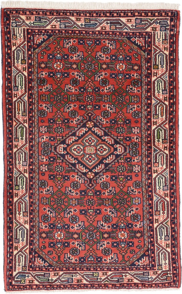 Abadeh Tappeto 130 x 80 (Iran) Annodato A Mano