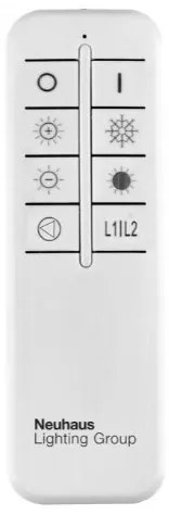 Leuchten Direkt 14712-55-LED Plafoniera dimmerabile ASMIN LED/42W/230V + tc