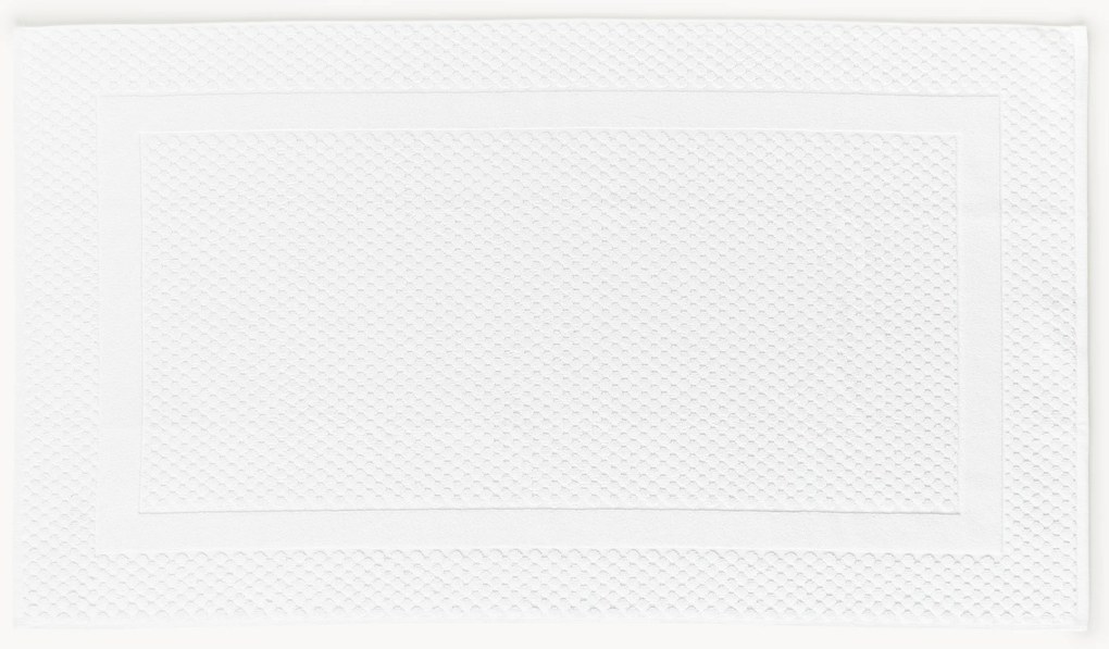 Tappeto bagno antiscivolo con motivo a nido d'ape Katharina