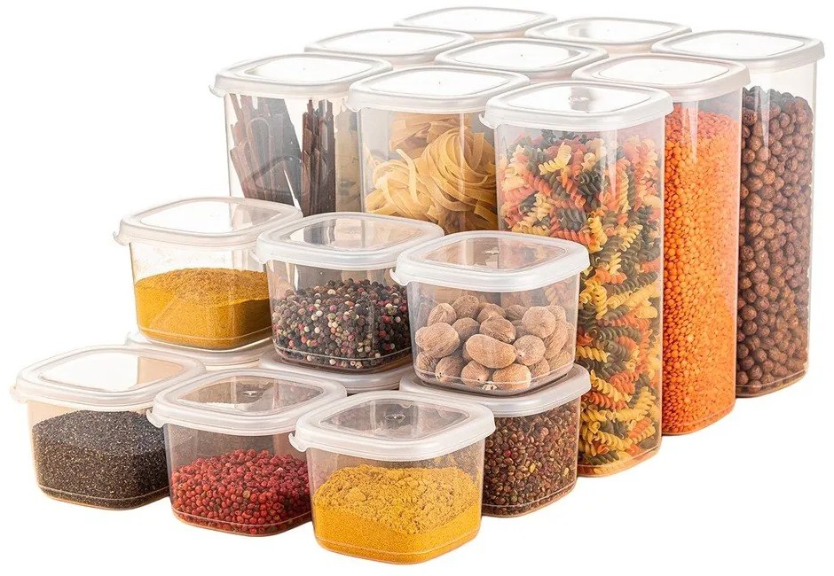 Set di contenitori alimentari 18 pz - Hermia