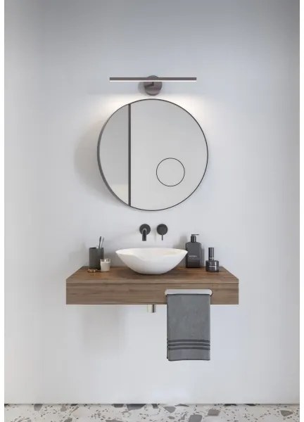 Nordlux LED illuminazione bagno specchio IP44 LED 6,2W 230V 40 cm cromo opaco