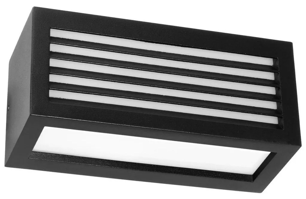Applique Line Design - E27 Nera per Esterni IP65 Antiabbagliamento