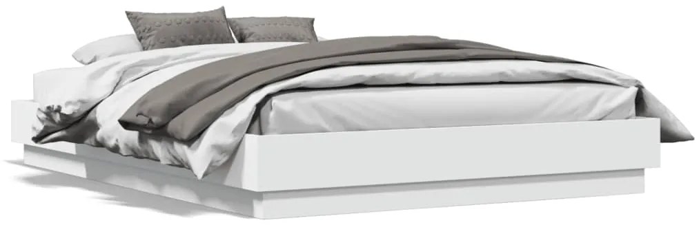 Giroletto Con Luci Led Bianco 120x190 Cm /