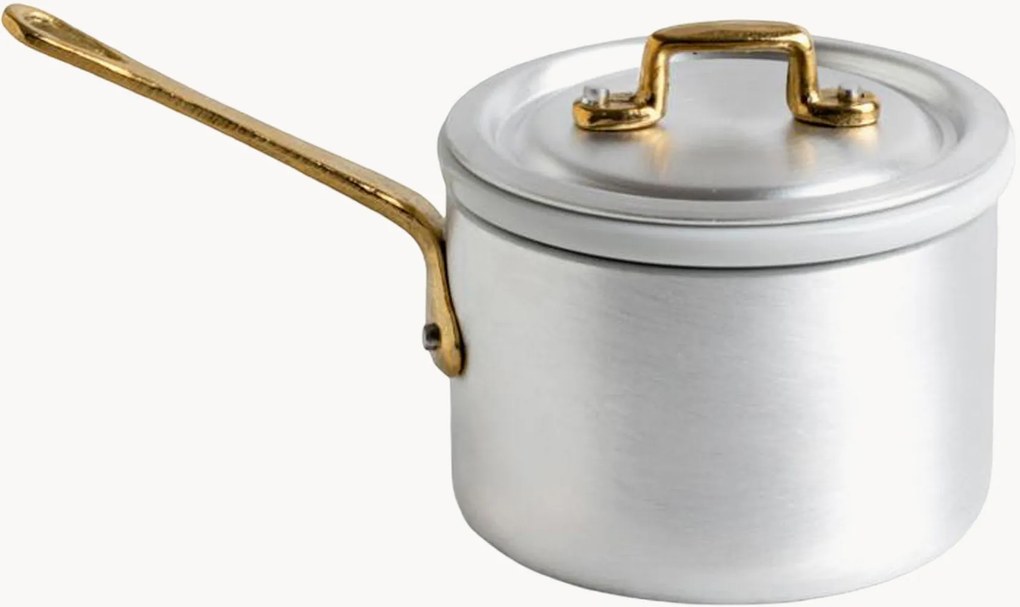 Set casseruola alta con manico, coperchio e inserto in porcellana Le Mini 3 pz