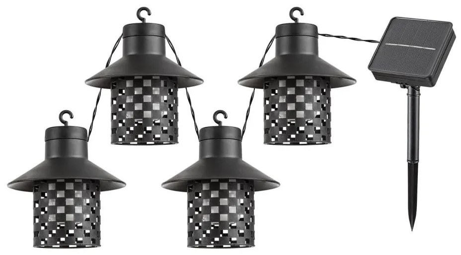 Rabalux 77003 - Lampada solare LED XIMPU 8xLED/0,1W/1,2V IP44