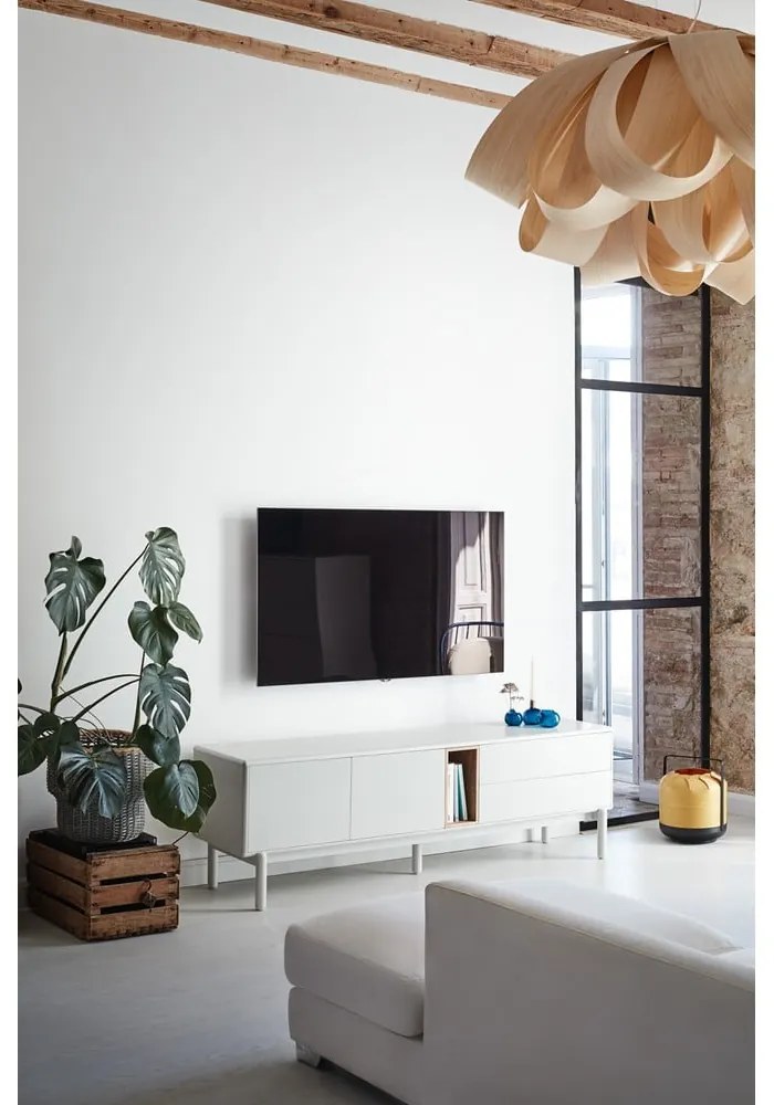 Mobile TV color crema 180x56x40 cm Corvo – Teulat