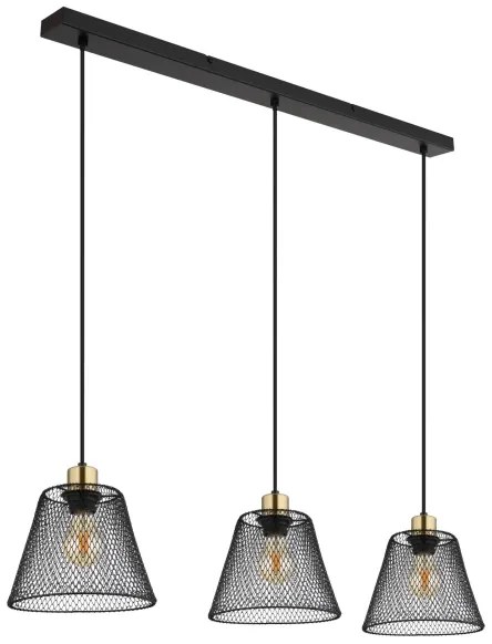 Globo 15646-3H - Lampadario a sospensione con filo BAKU 3xE27/40W/230V