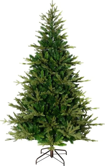 Albero di Natale artificiale Augusta verde H 240 cm x ø 152 cm