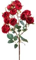 Set 3 Rose Artificiali Branch 62 cm