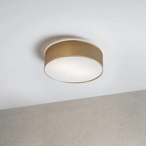 Lampada da soffitto SIRJA 2xE27/15W/230V Ø 45 cm marrone/oro