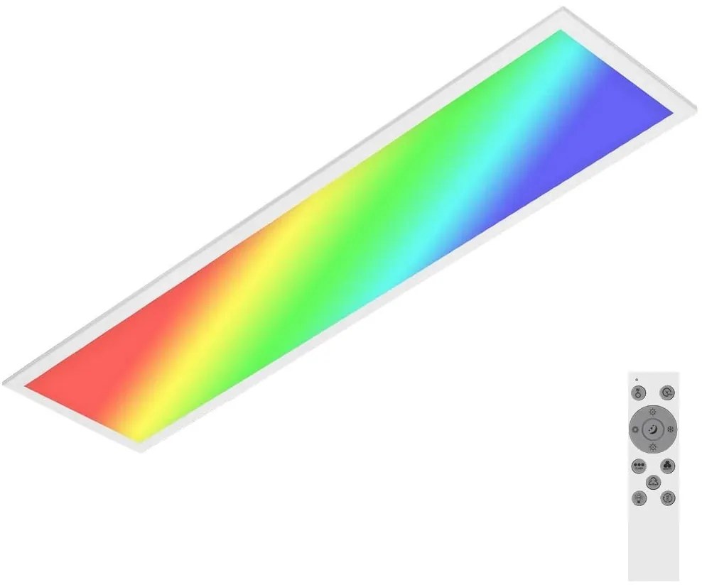 Brilo - Plafoniera dimmerabile RGBW SLIM LED/24W/230V 100x25 cm + +TC