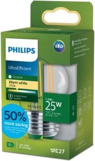 Lampadina LED Philips ULTRAEFFICIENT VINTAGE P45 E27/1,2W/230V 2700K