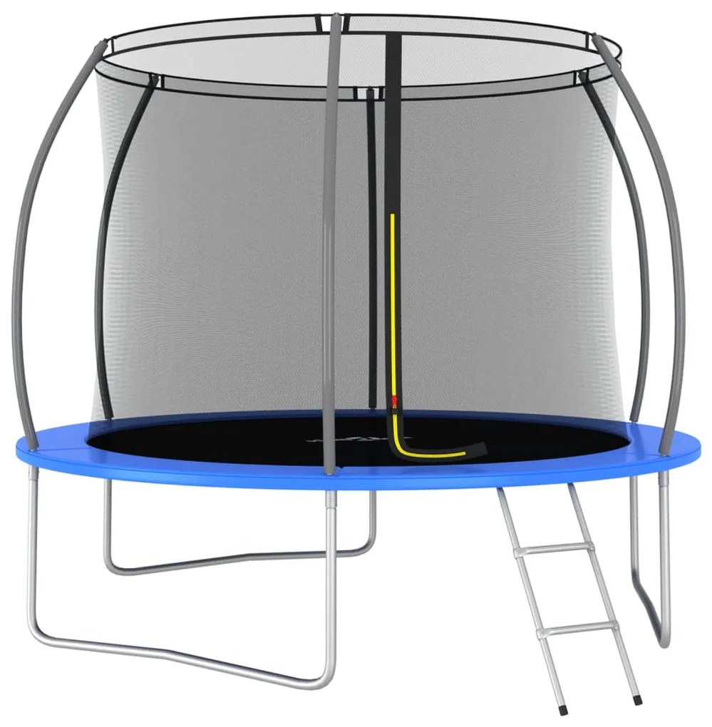 Set Trampolino con Rete di Sicurezza Rotondo di diverse dimensioni e capacità, Set Trampolino Rotondo 305x76 cm 150 kg