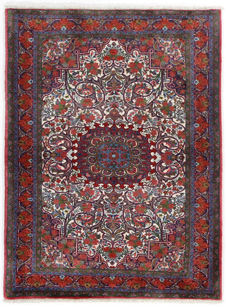 Bidjar Tappeto 110 x 150 (Iran) Annodato A Mano