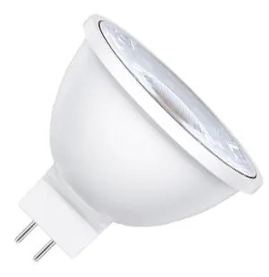 Faretto Spot GU5.3 7,5W, ang. 100°, 12V MR16 Colore Bianco Freddo 6.000K