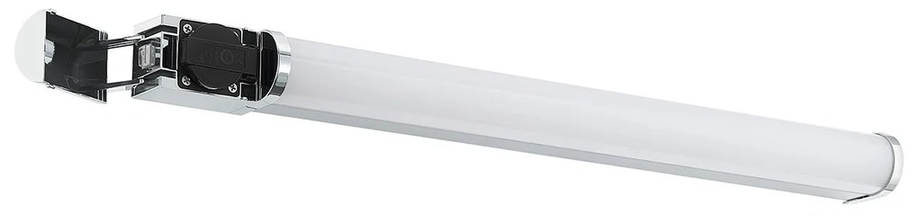 Applique Contemporanea Tragacete 1 Alluminio Argento Led Integrato 15W