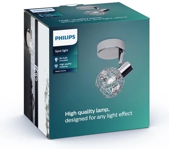 Philips Massive 55810/11/PN - Faretto da muro HOSTA 1xG9/28W/230V