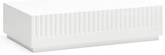 Tavolino bianco con 2 cassetti Doric - Teulat