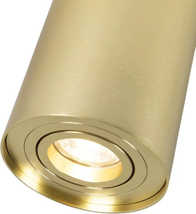 Set di 4 faretti oro/ottone regolabili - Rondoo up
