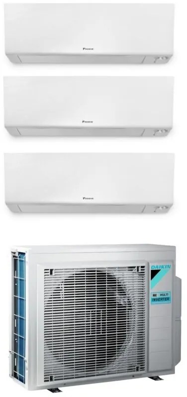 Climatizzatore Trialsplit a parete 9000 + 12000 + 12000 btu gas R32 - Daikin