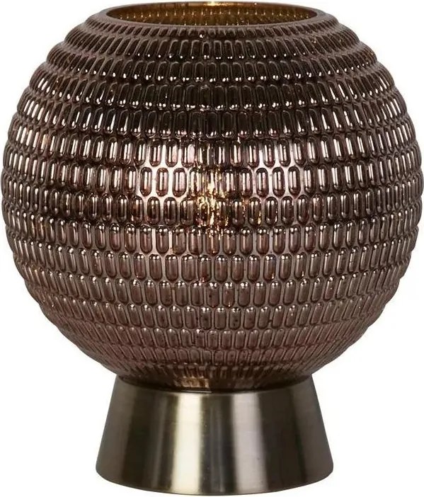 Searchlight EU67008AB - Lampada da tavolo a LED MILA LED/0,6W/3xAAA marrone