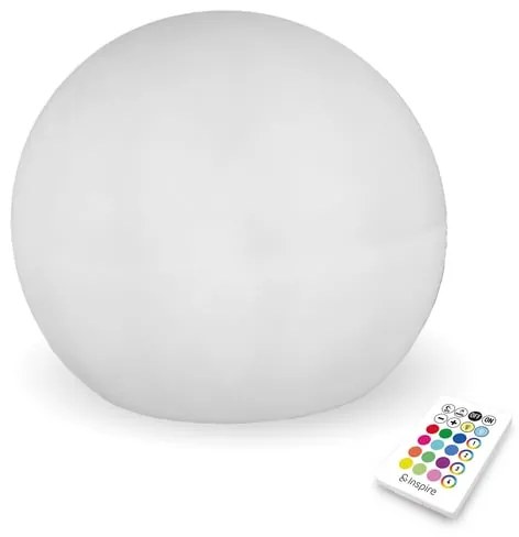 Lampada solare decorativa galleggiante per piscina Zongo, in polietilene, luce bianco caldodimmerabile INSPIRE