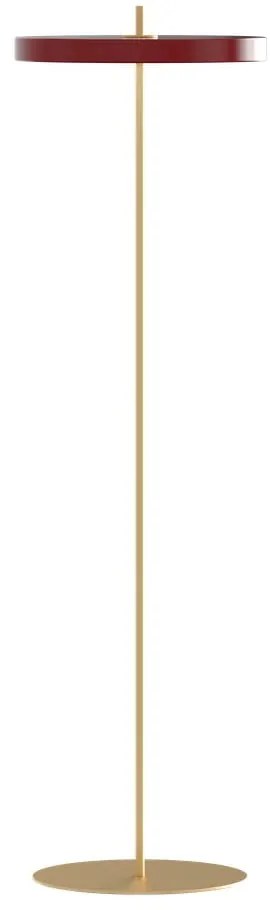 Lampada da terra dimmerabile a LED rossi con paralume in metallo (altezza 151 cm) Asteria Floor - UMAGE