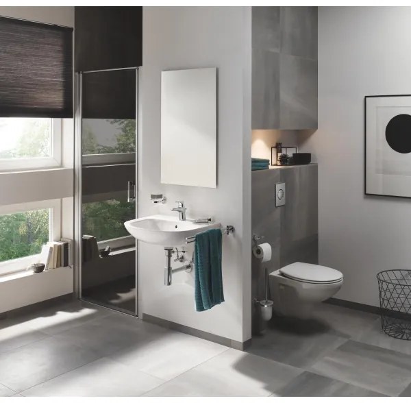 GROHE 39421000 - Lavabo sospeso BAU CERAMIC 609 × 442 mm ceramica/bianco