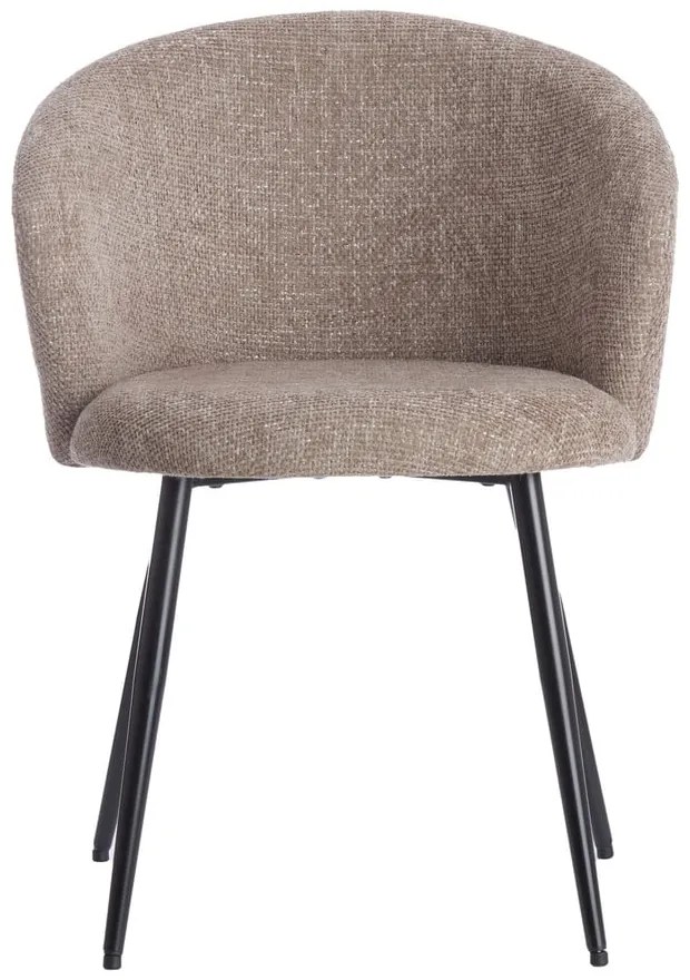 Set di sedie da pranzo beige in metallo 2 pz Radaja – Light &amp; Living