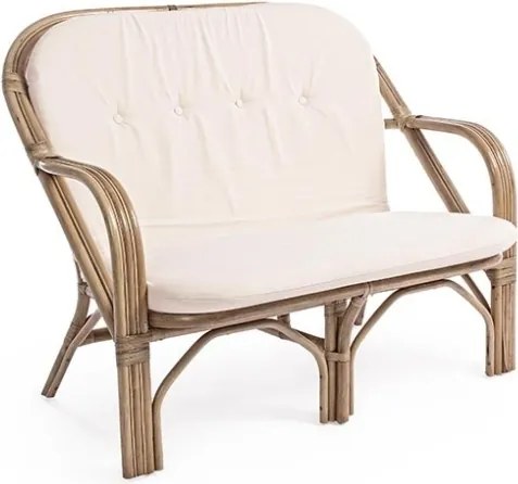 Set Salotto In Rattan Con Cuscini Divano Poltrone E Tavolino Golf Bizzotto