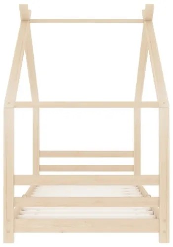 Giroletto per Bambini in Legno Massello di Pino 90x200 cm