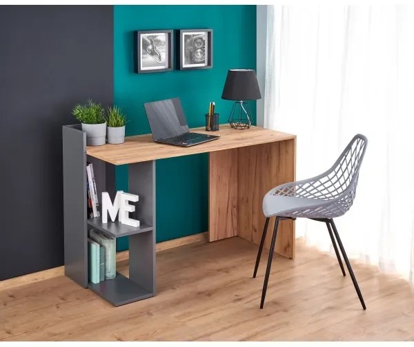 Scrivania COZYRA rovere Wotan/antracite
