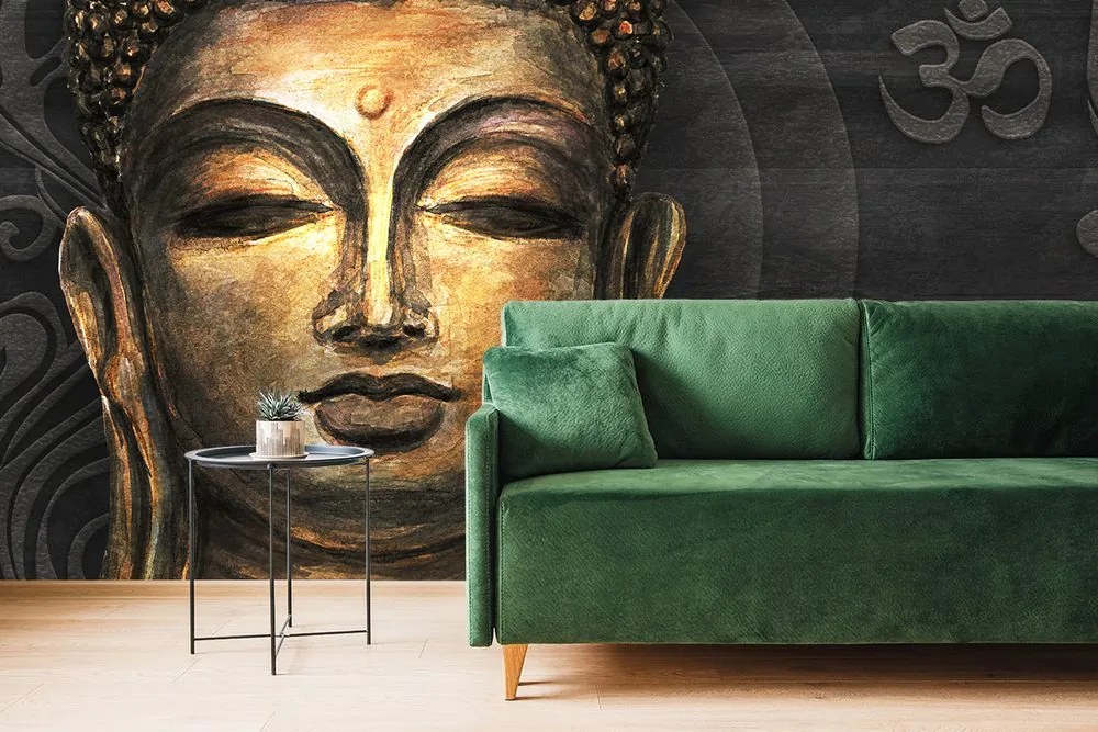 Carta da parati autoadesiva – Volto di Buddha