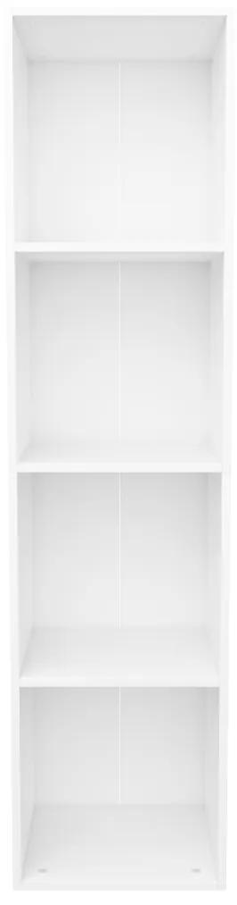 Libreria / mobile tv bianco 36x30x143 cm in legno multistrato