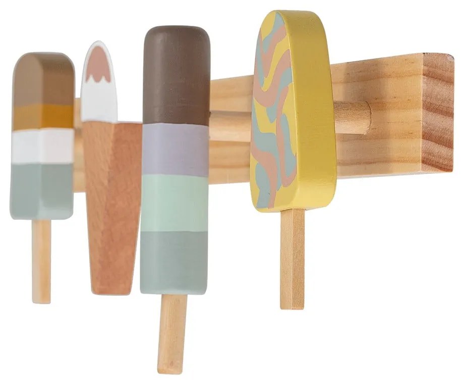Appendiabiti da parete per bambini in legno di faggio Zyon - Bloomingville Mini