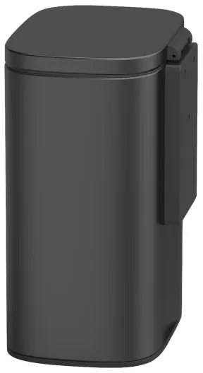 WENKO 25338100 - Cestino SARE 21,5x29,5 cm, nero