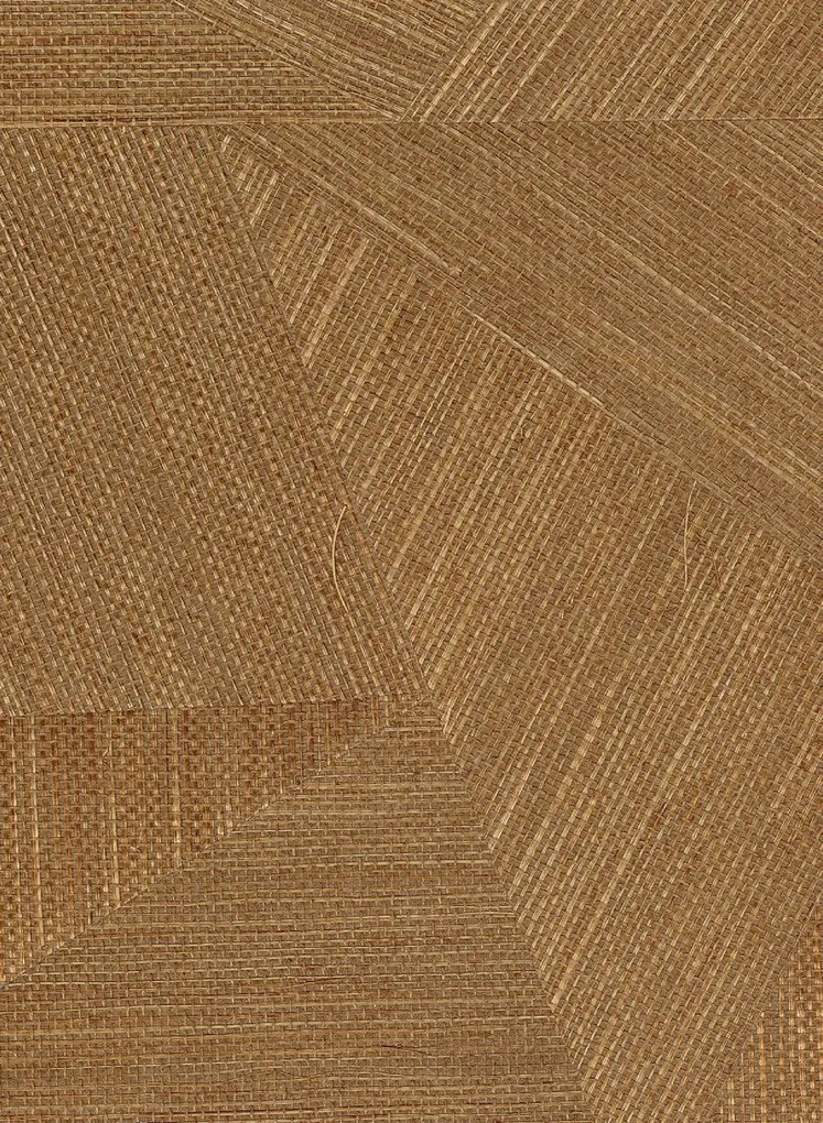 CMO Paris Carta da parati Sisal Eclat - Tabac
