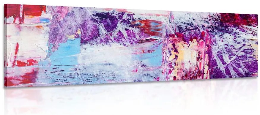 Quadro su tela – Texture viola