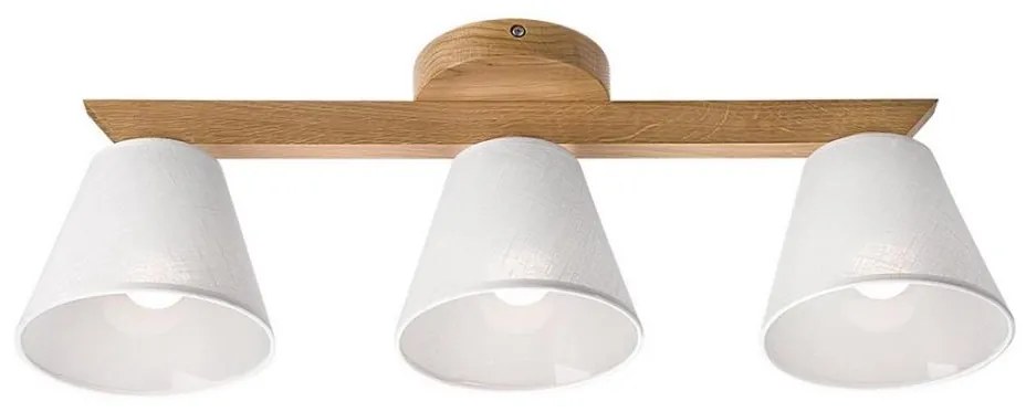 Plafoniera ANTONIO 3xE14/40W/230V rovere
