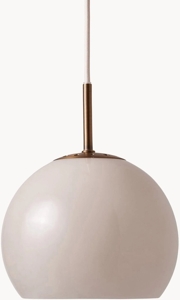 Lampada a sfera piccola a sospensione Ball