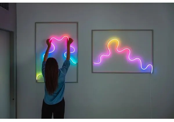 Twinkly TWFL300STW-WEU - Striscia LED RGB dimmerabile FLEX 300 LED 3 m Wi‑Fi