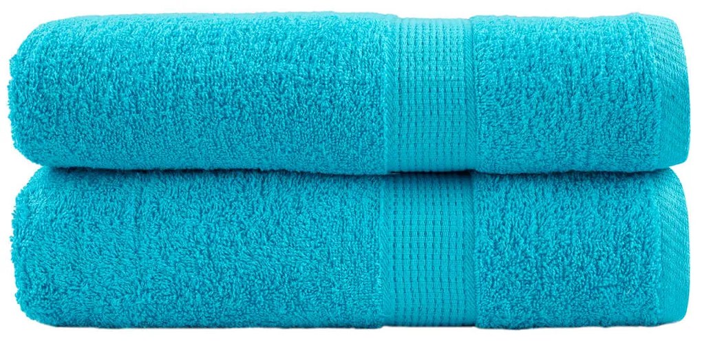 Asciugamani Da Bagno Solund 2 Pz Viola 70x140 Cm 600 G/m² /