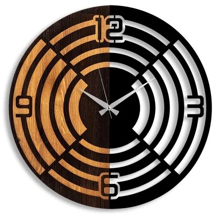 Orologio da parete diametro 56 cm 1xAA legno/metallo